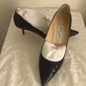 Beautiful dark blue Jimmy Choi low heel pumps size 39